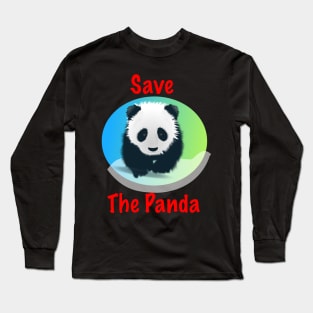 Save The Panda Long Sleeve T-Shirt